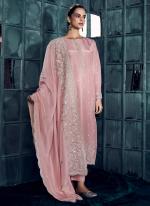Modal Silk Pink Eid Wear Embroidery Work Salwar Suit